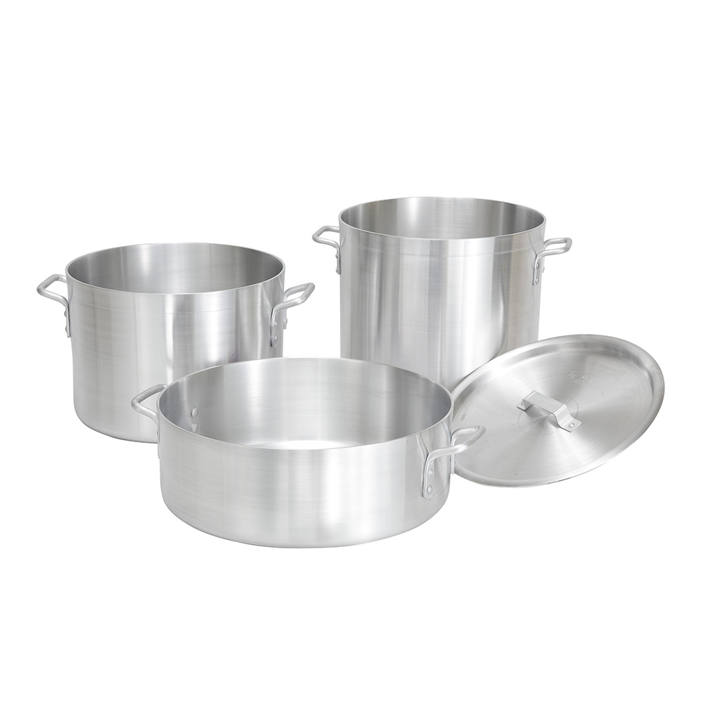 Winware Stainless Steel 24 Quart Stock Pot with Cover,Silver